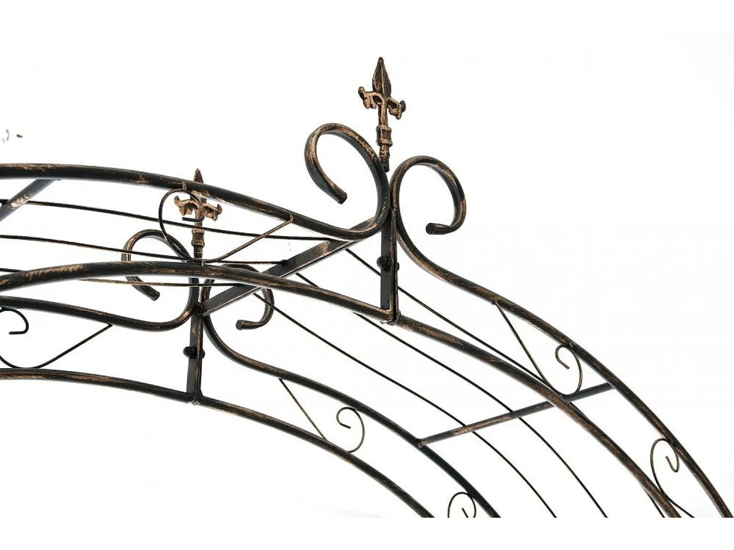 Arche à rosiers - Métal & Métal - Bronze - Sun