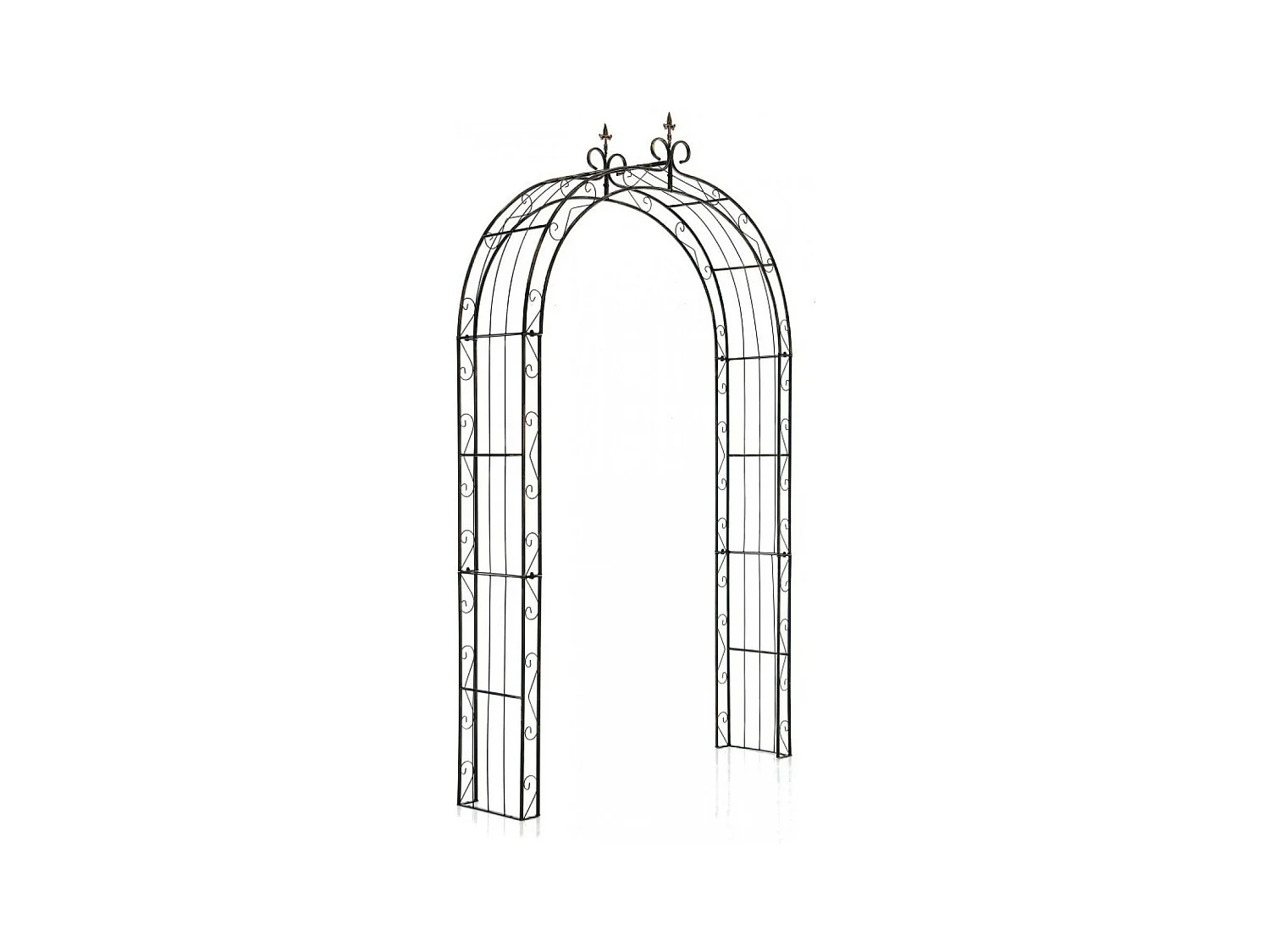 Arche à rosiers - Métal & Métal - Bronze - Sun
