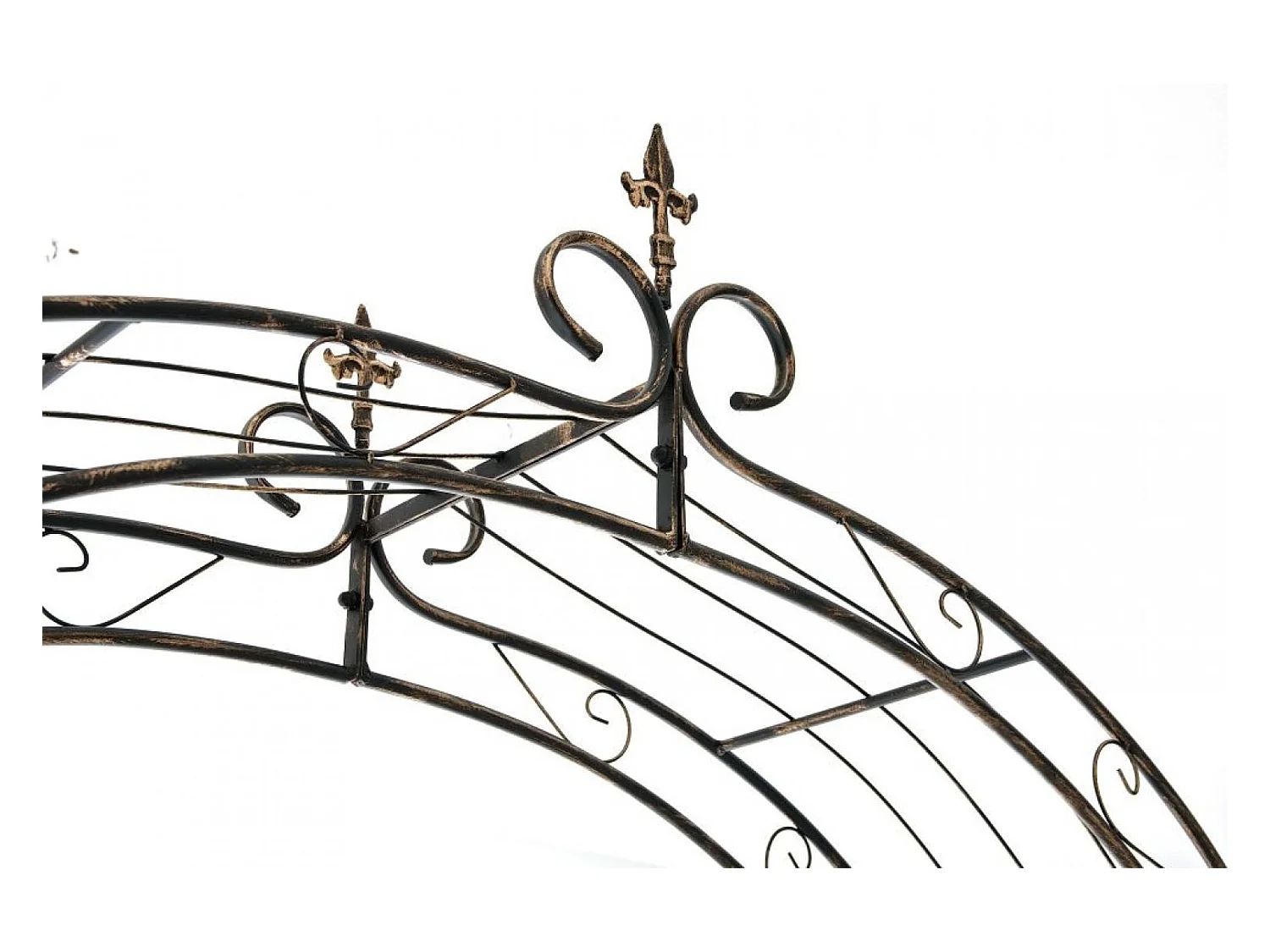 Rosenbogen - Metall & Metall - bronze - Sun