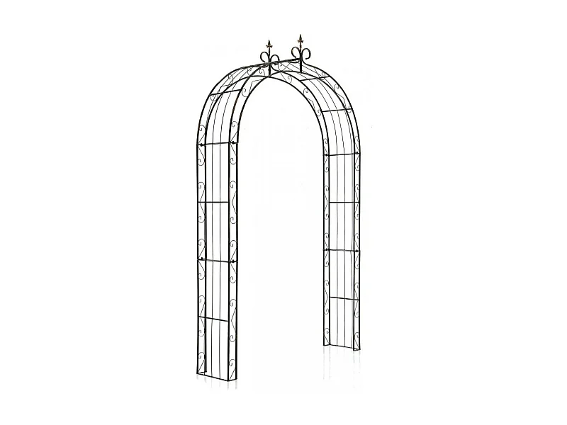 Rozenboog - Metalen & Metaal - bronzen - Sun