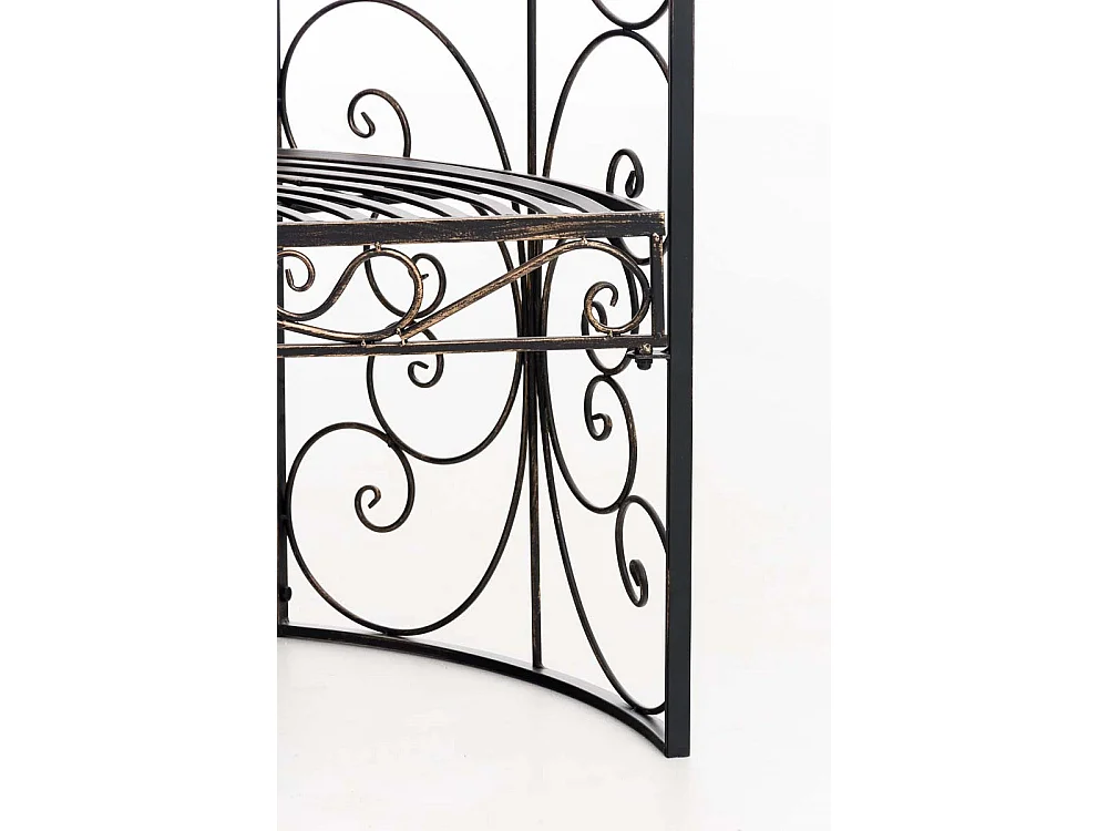 Arche à rosiers - Métal & Noyer - Bronze - Rosie