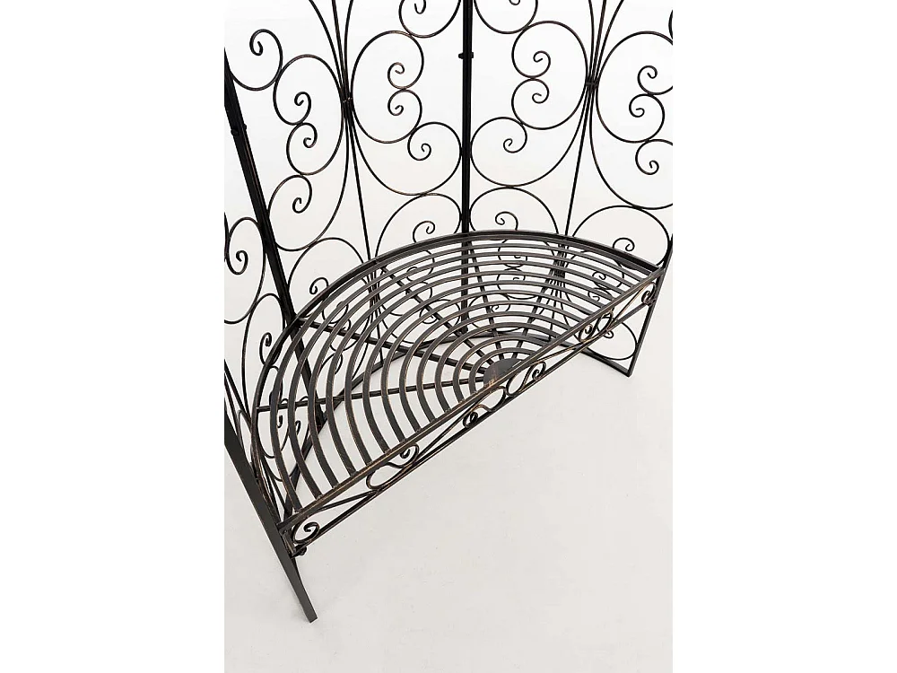 Arche à rosiers - Métal & Noyer - Bronze - Rosie