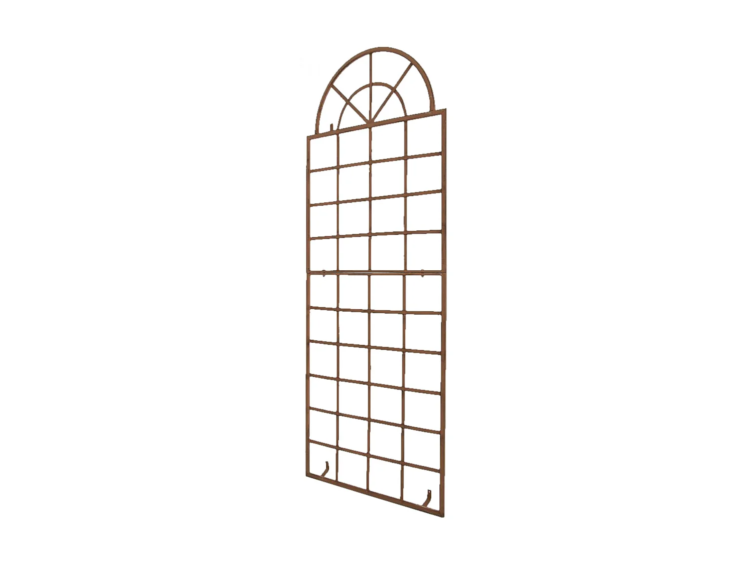 Set van 2 Trellis - Metalen & Metaal - antiek bruin - Viva