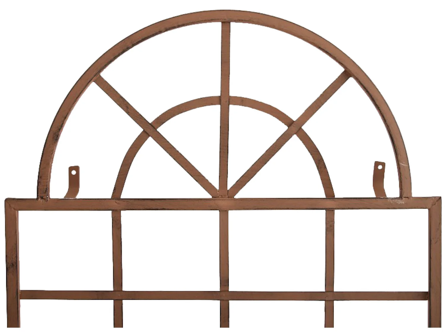 Set van 2 Trellis - Metalen & Metaal - antiek bruin - Viva