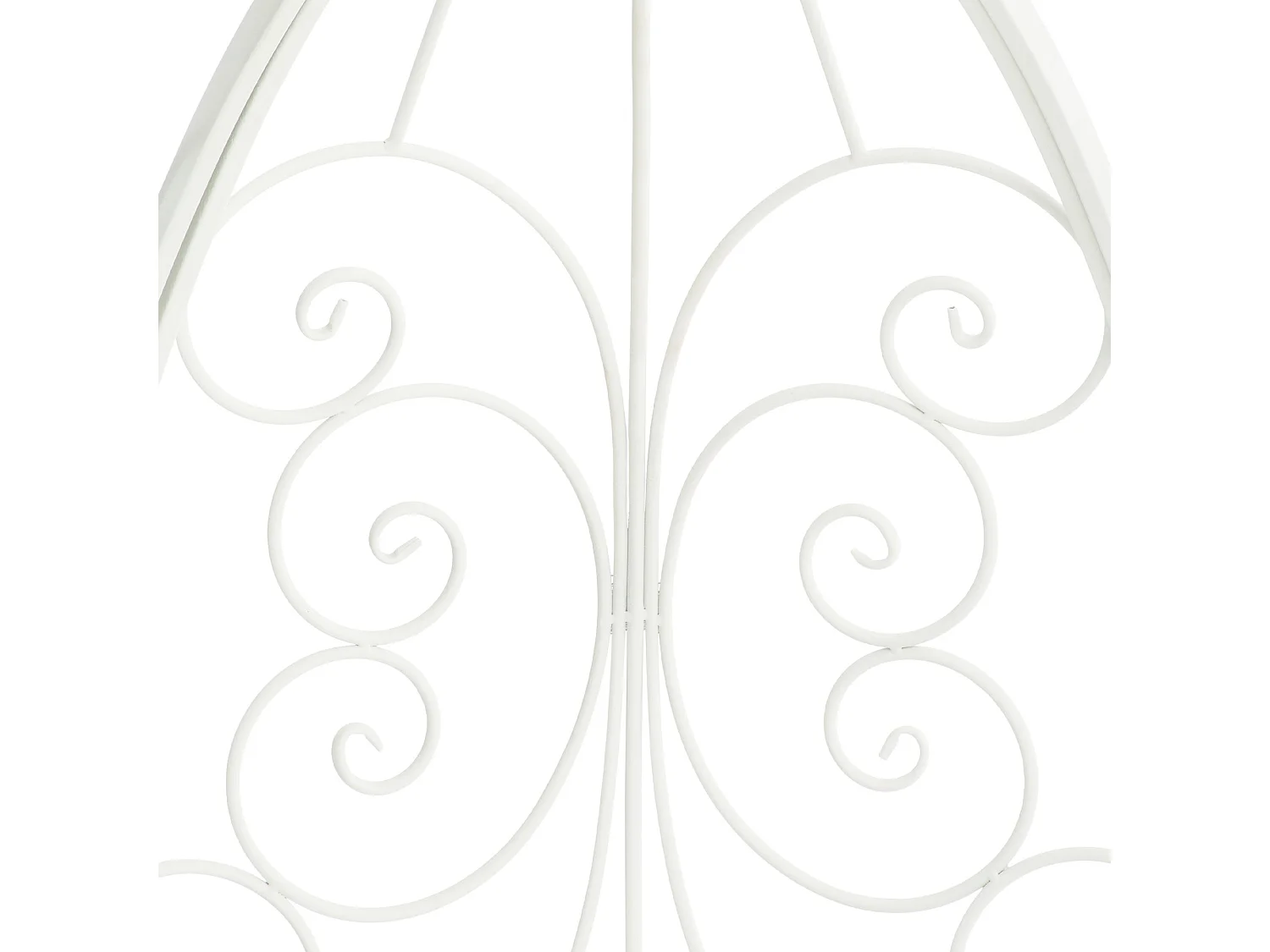 Pavillon - Métal & Nature - Blanc - Rosie