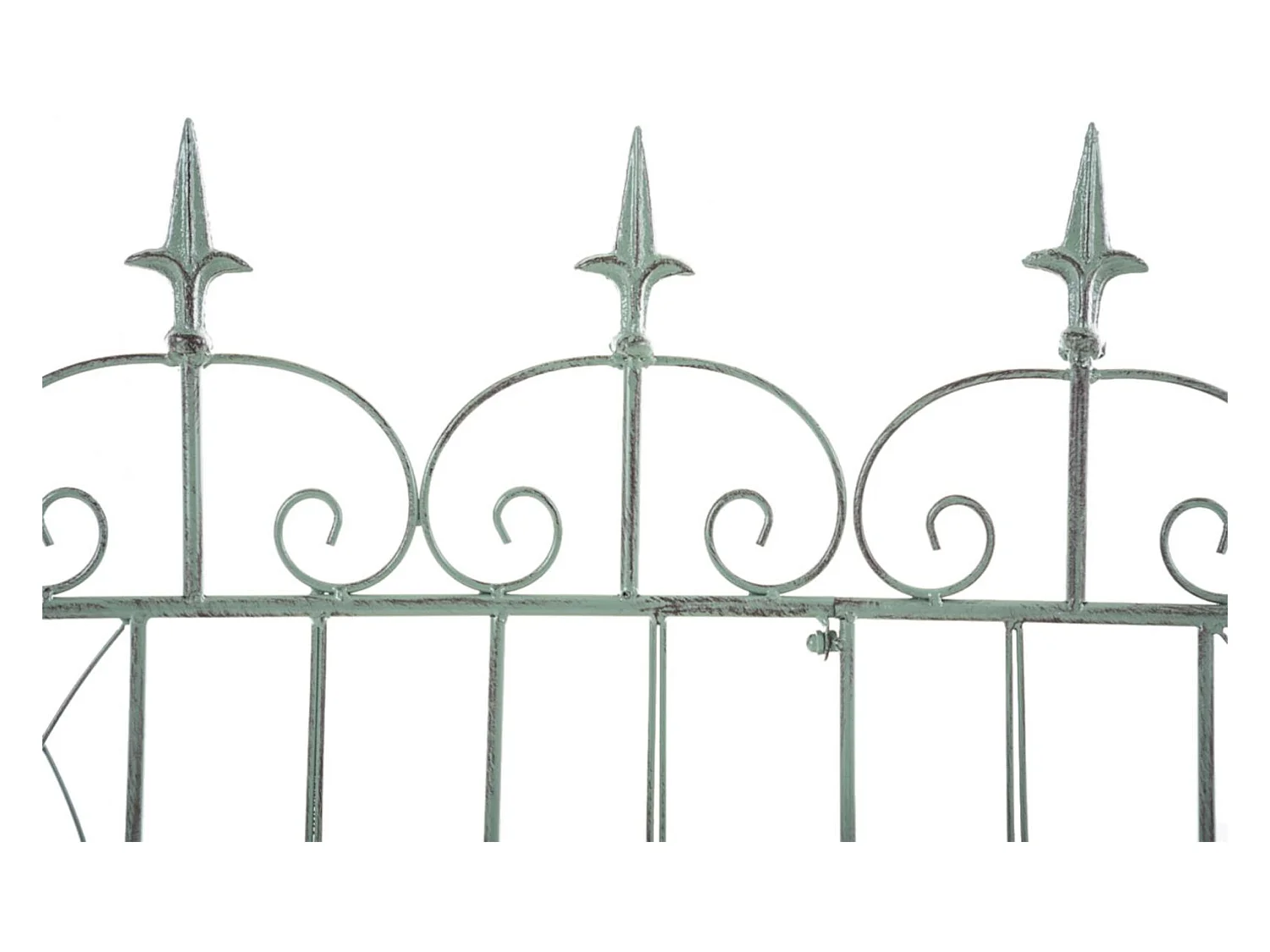 Set De 4  Valla de jardín - Metal &  - Verde antiguo - Mangold