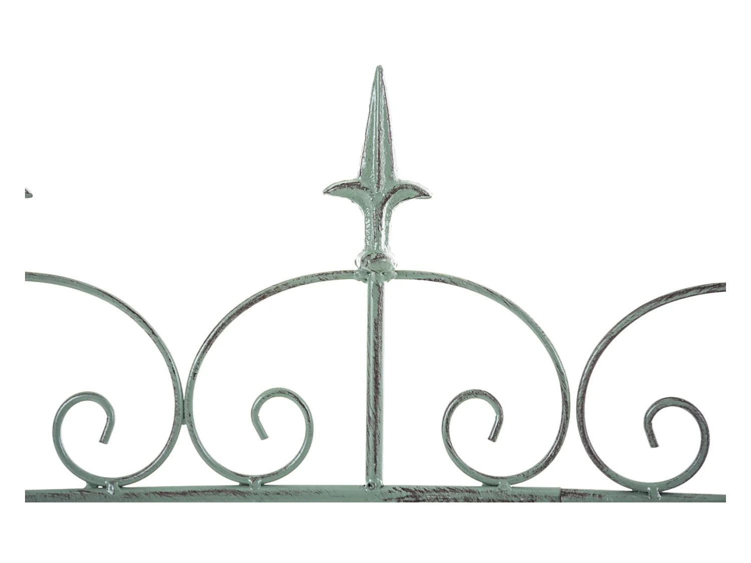 Set De 4  Valla de jardín - Metal &  - Verde antiguo - Mangold