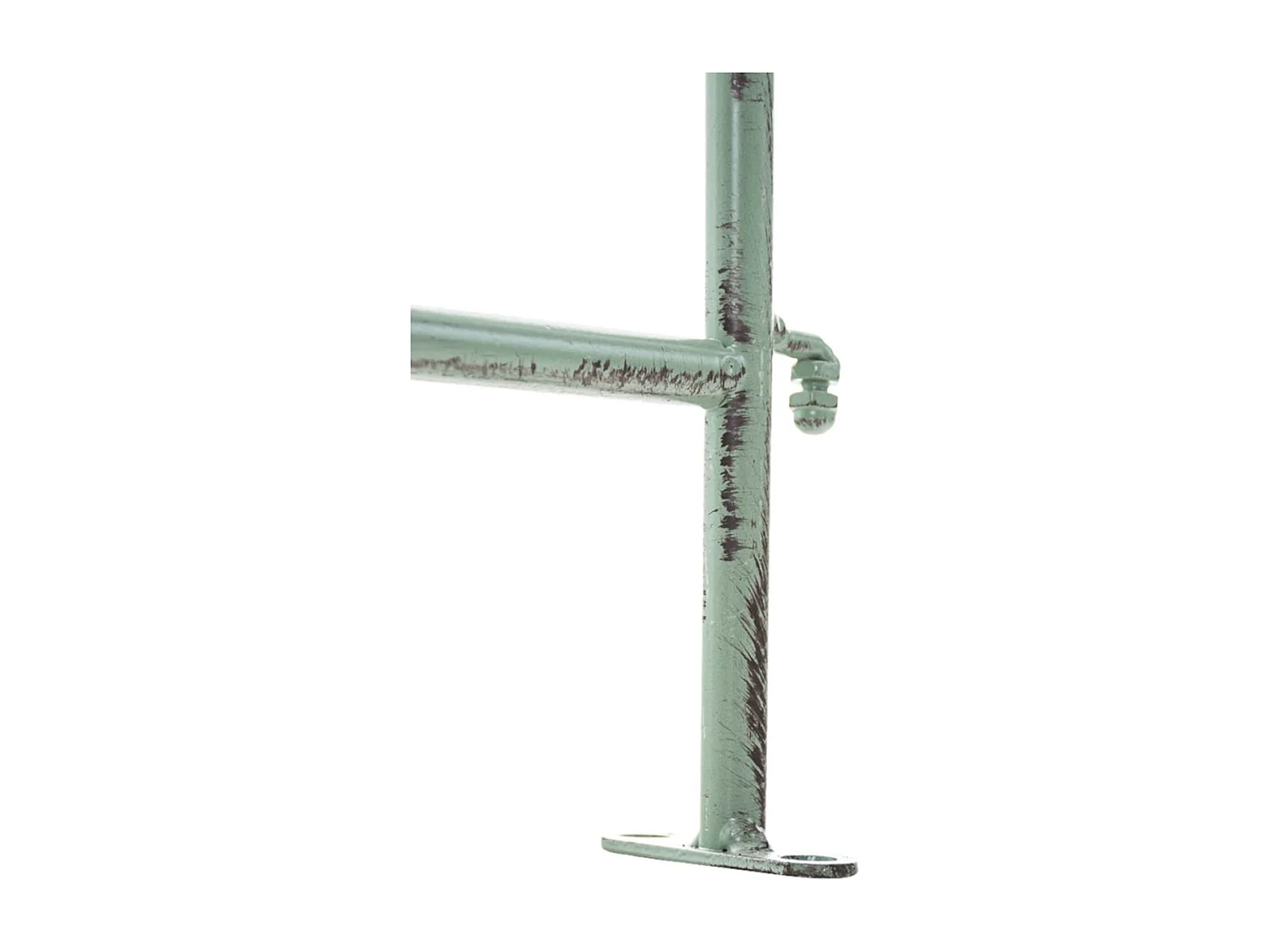 Lot de 4  Clôture de jardin - Métal & Antique clair - Vert antique - Mangold