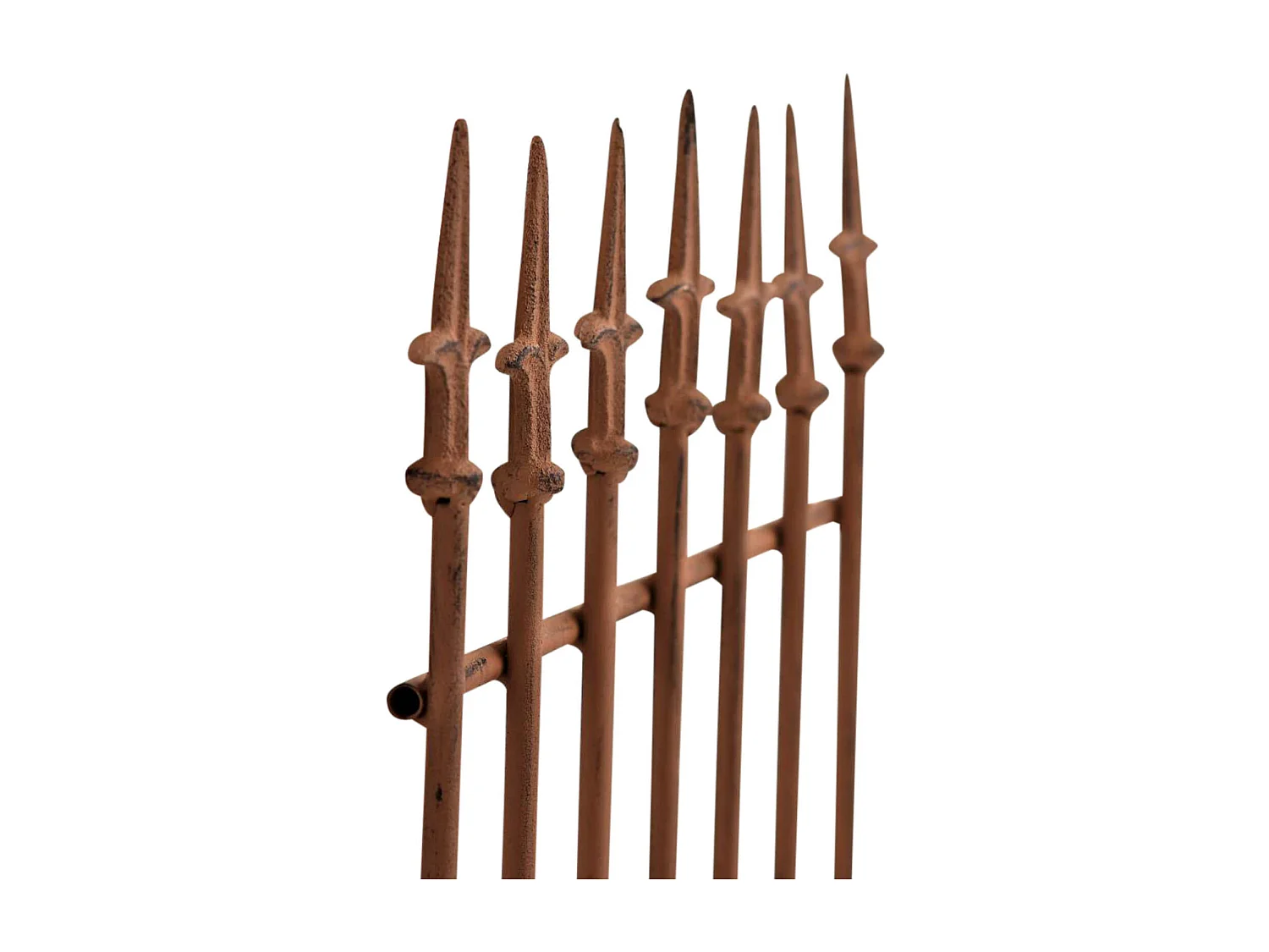 2er Set Rankgitter - Metall - antik braun - Elisa