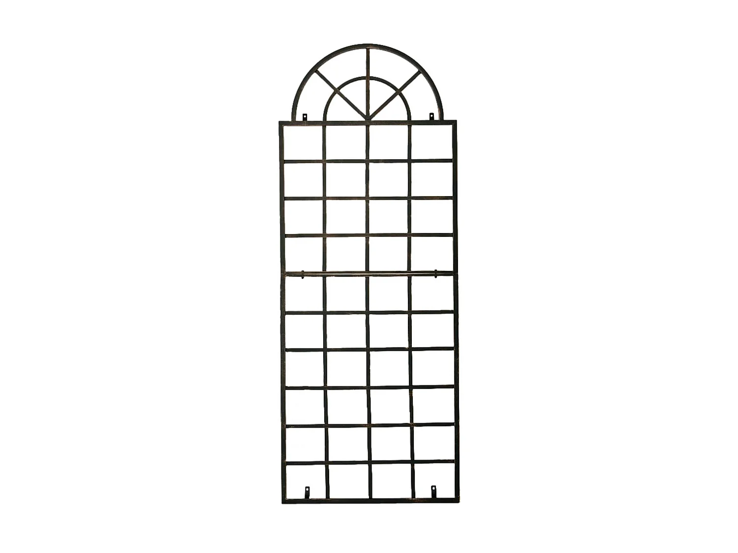 2er Set Rankgitter - Metall & Metall - bronze - Viva