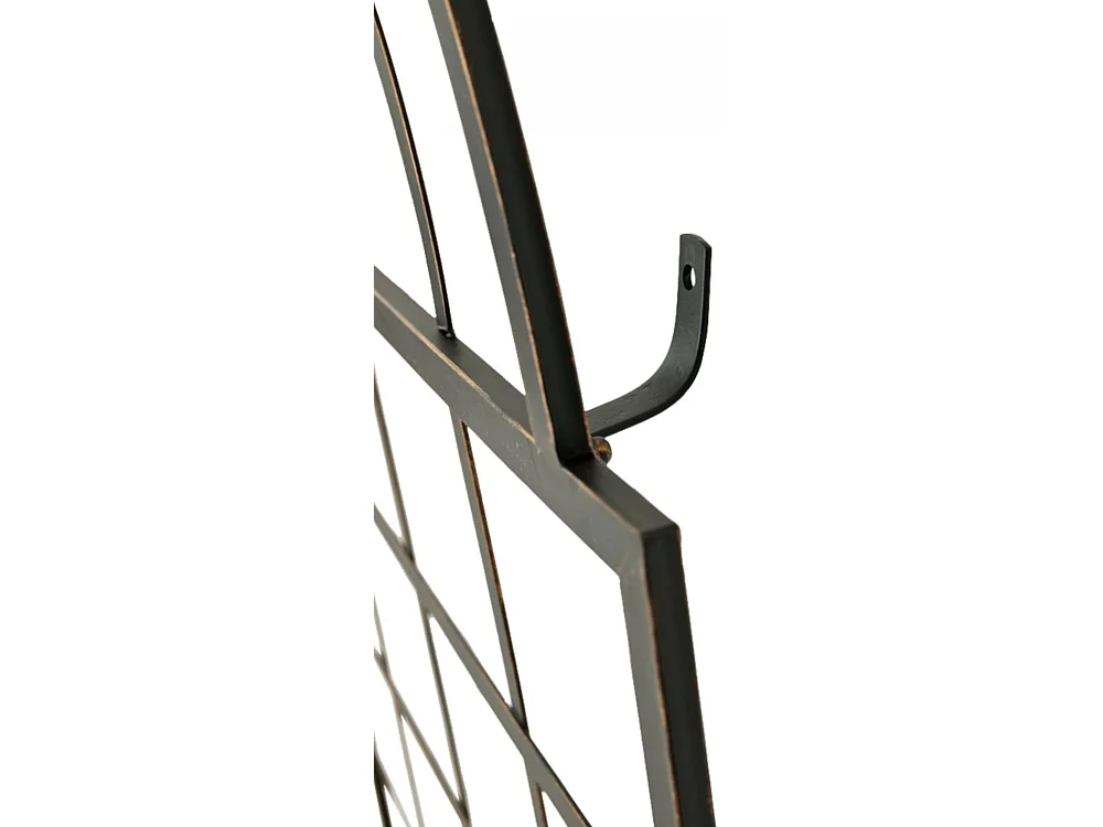 2er Set Rankgitter - Metall & Metall - bronze - Viva