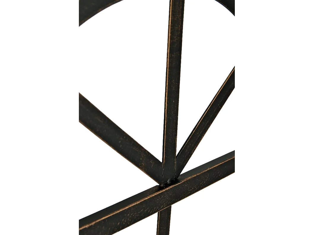 2er Set Rankgitter - Metall & Metall - bronze - Viva