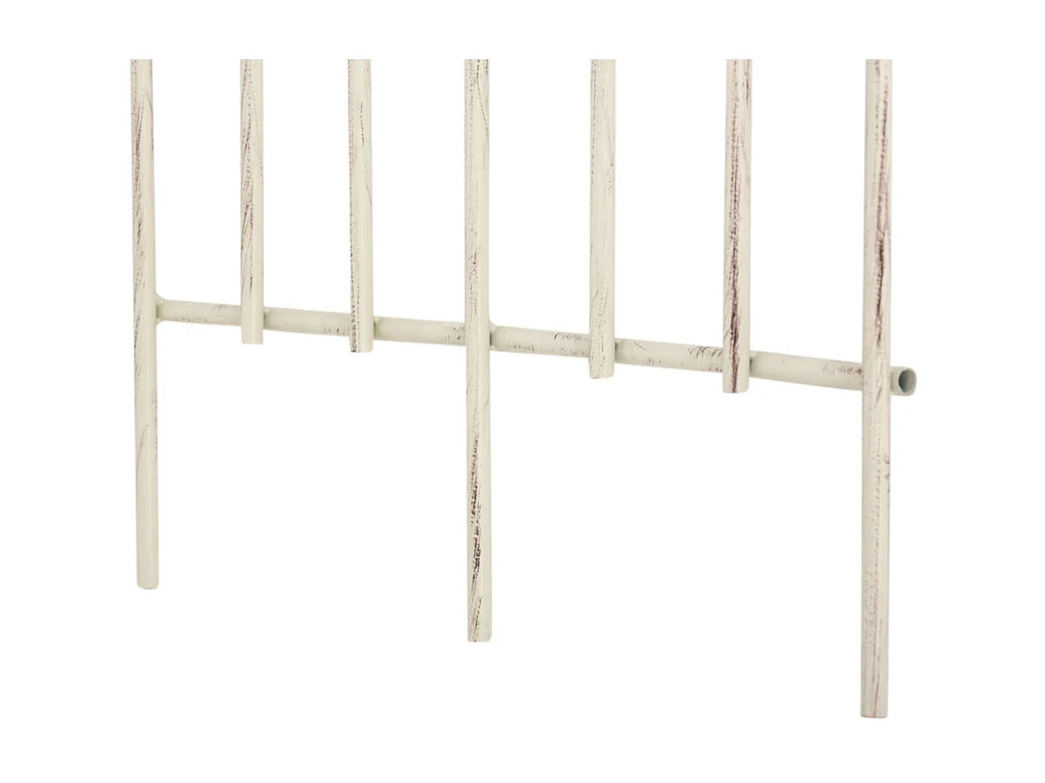 2er Set Rankgitter - Metall - antik-creme - Elisa