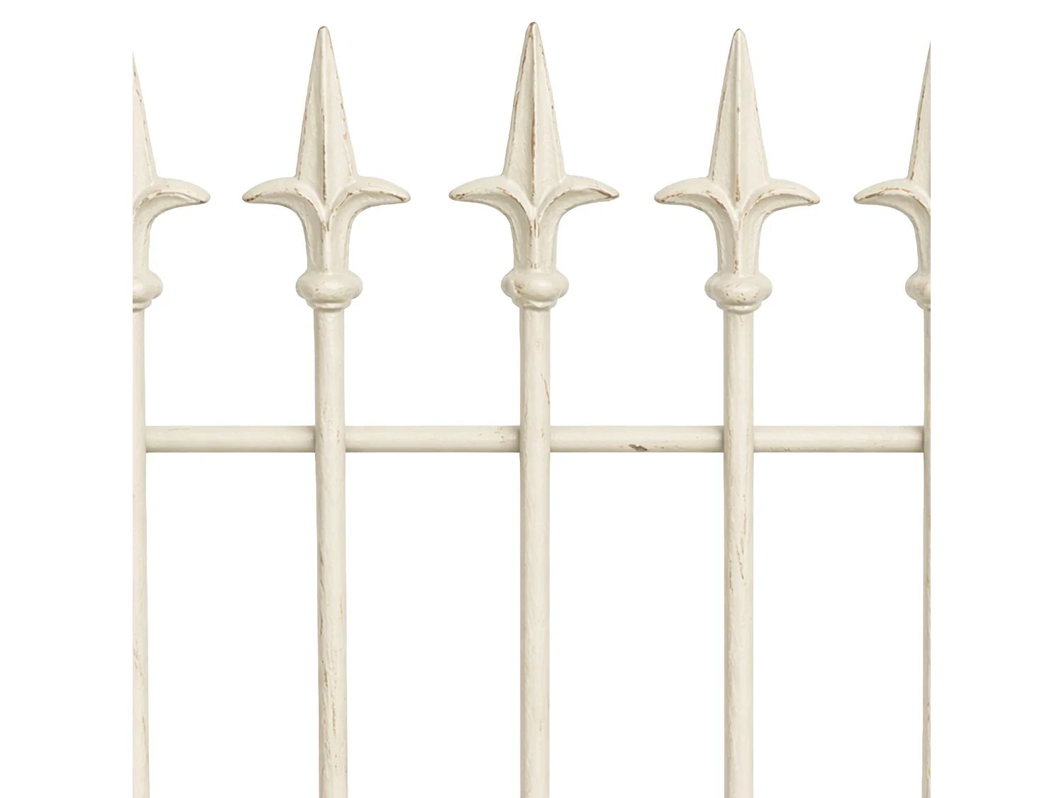 2er Set Rankgitter - Metall - antik-creme - Elisa