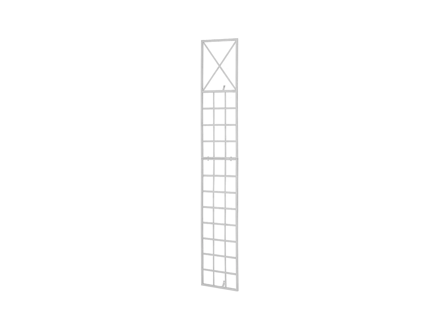 Treillis - Métal - Blanc - Trigo