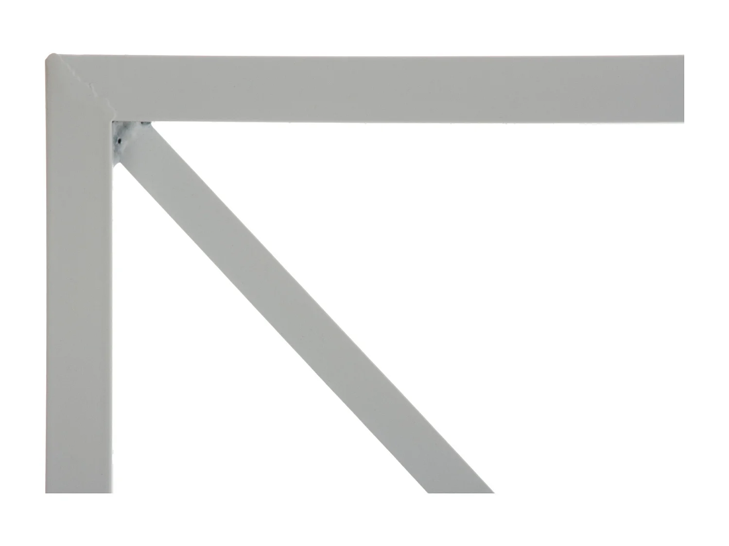 Treillis - Métal - Blanc - Trigo