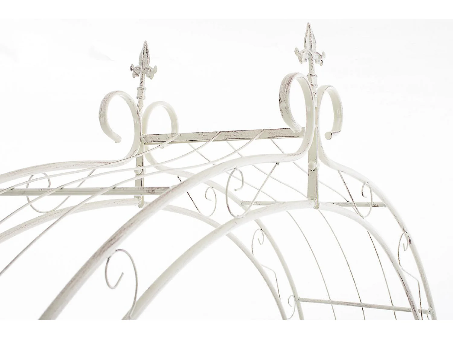 Arche à rosiers - Métal & Métal - Crème antique - Sun