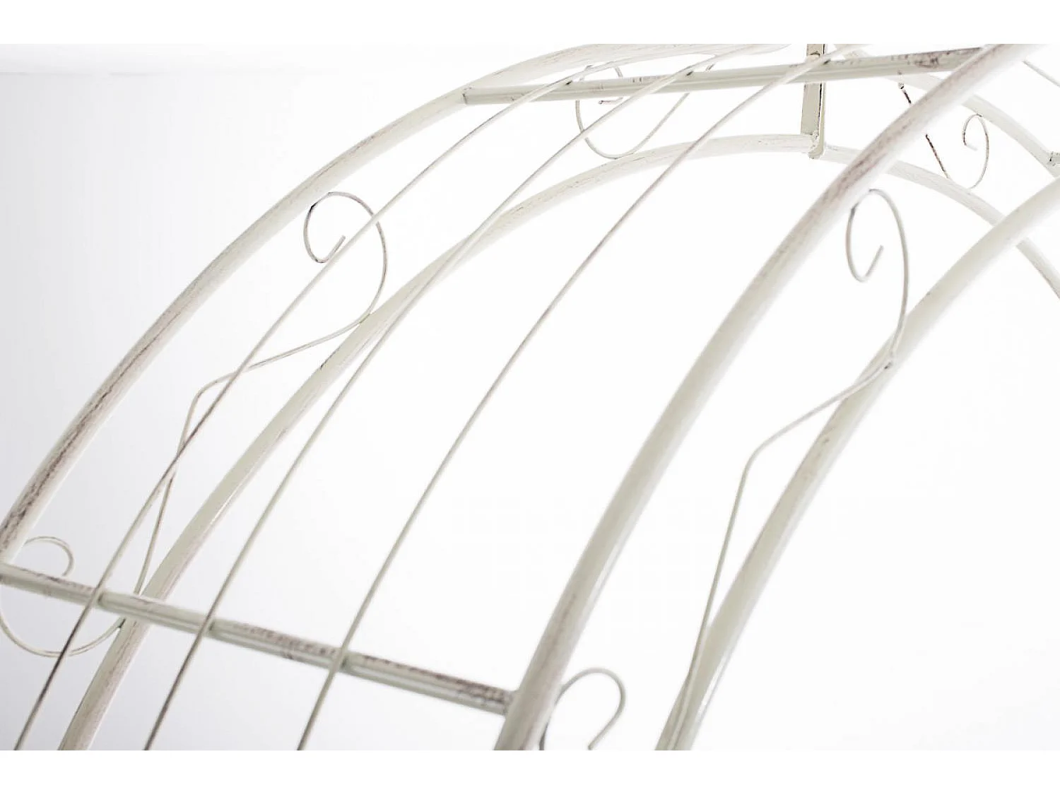 Arche à rosiers - Métal & Métal - Crème antique - Sun