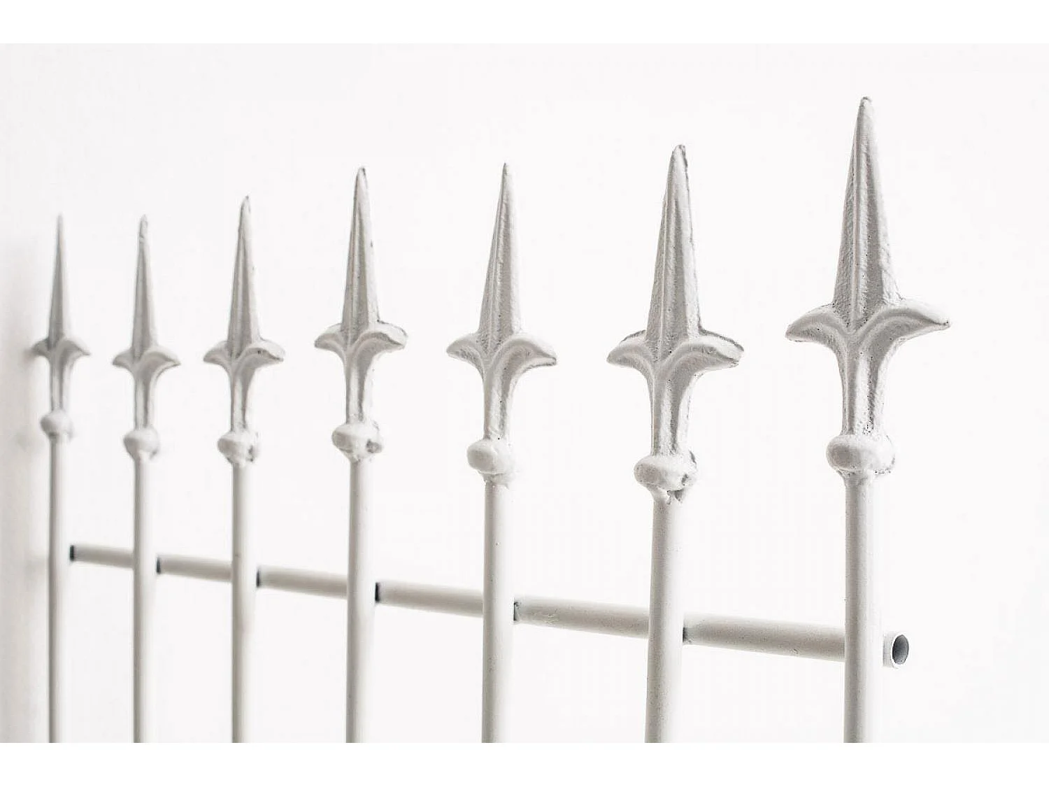 Rankgitter - Metall - weiß - Elisa