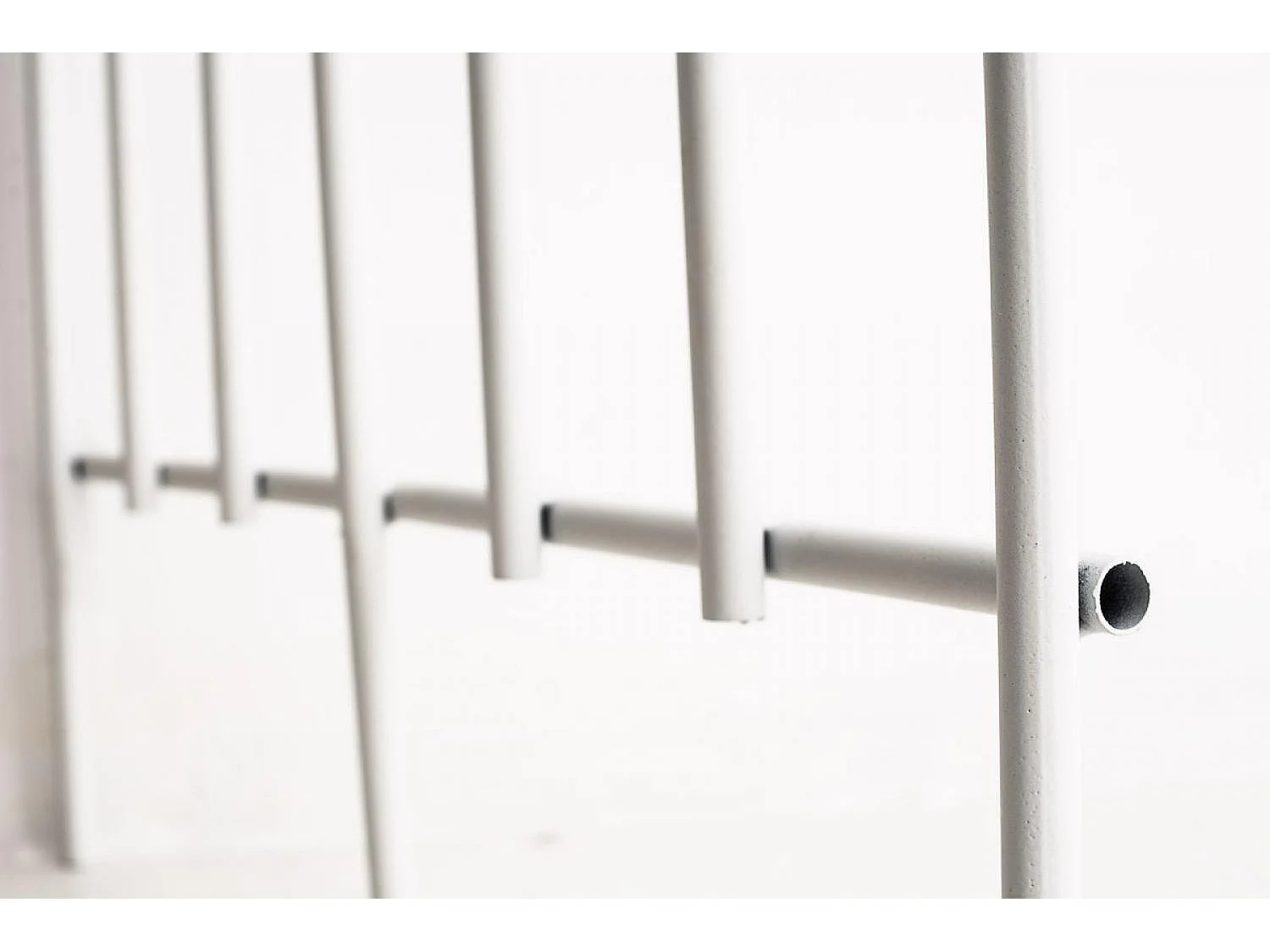 Rankgitter - Metall - weiß - Elisa