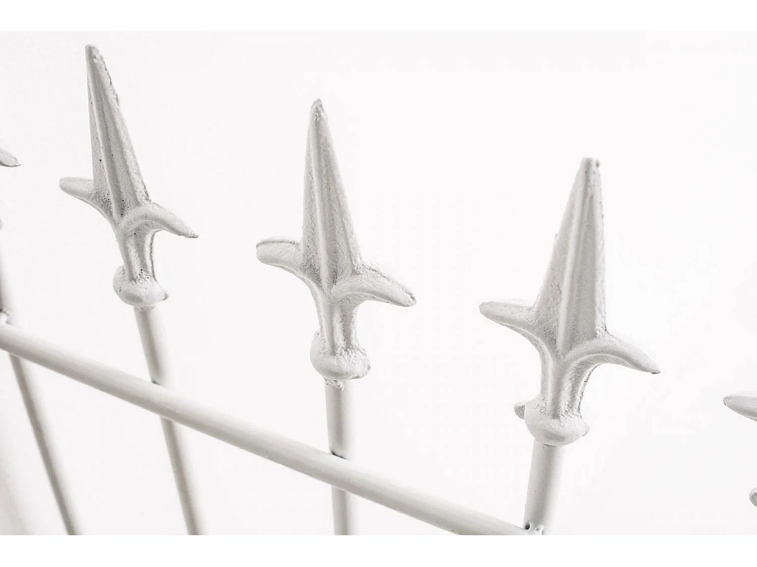 Rankgitter - Metall - weiß - Elisa