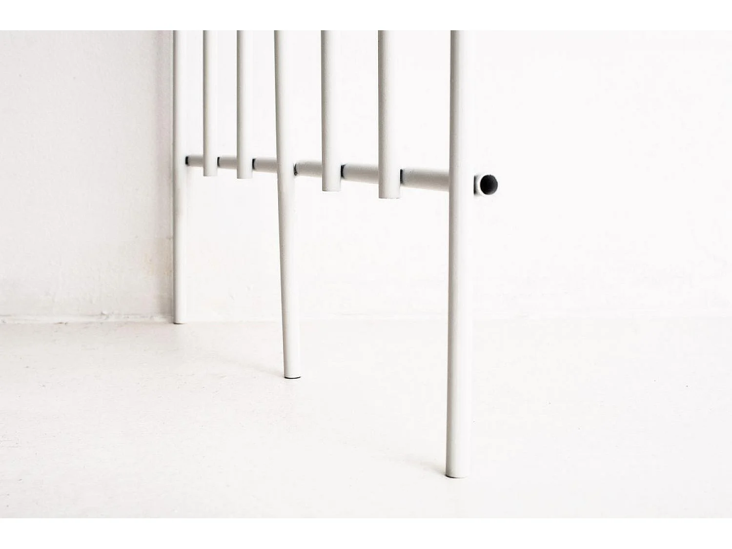 Rankgitter - Metall - weiß - Elisa