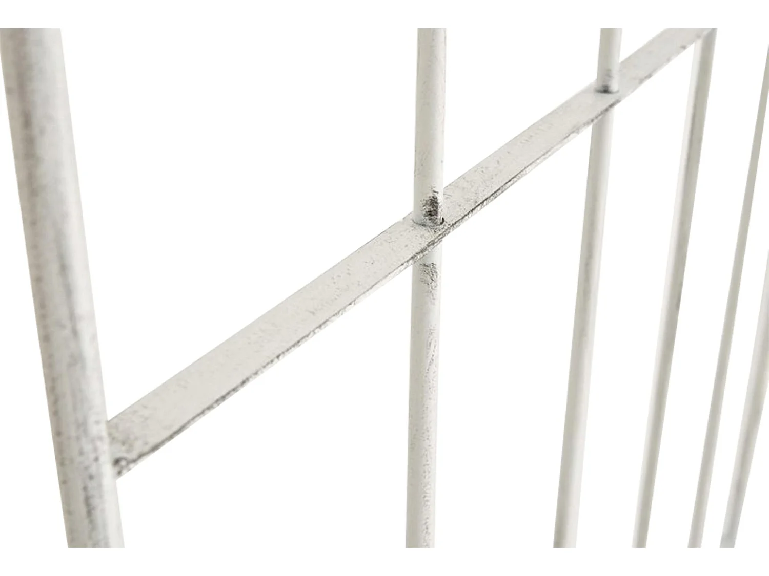 Treillis - Métal - Blanc antique - Paula