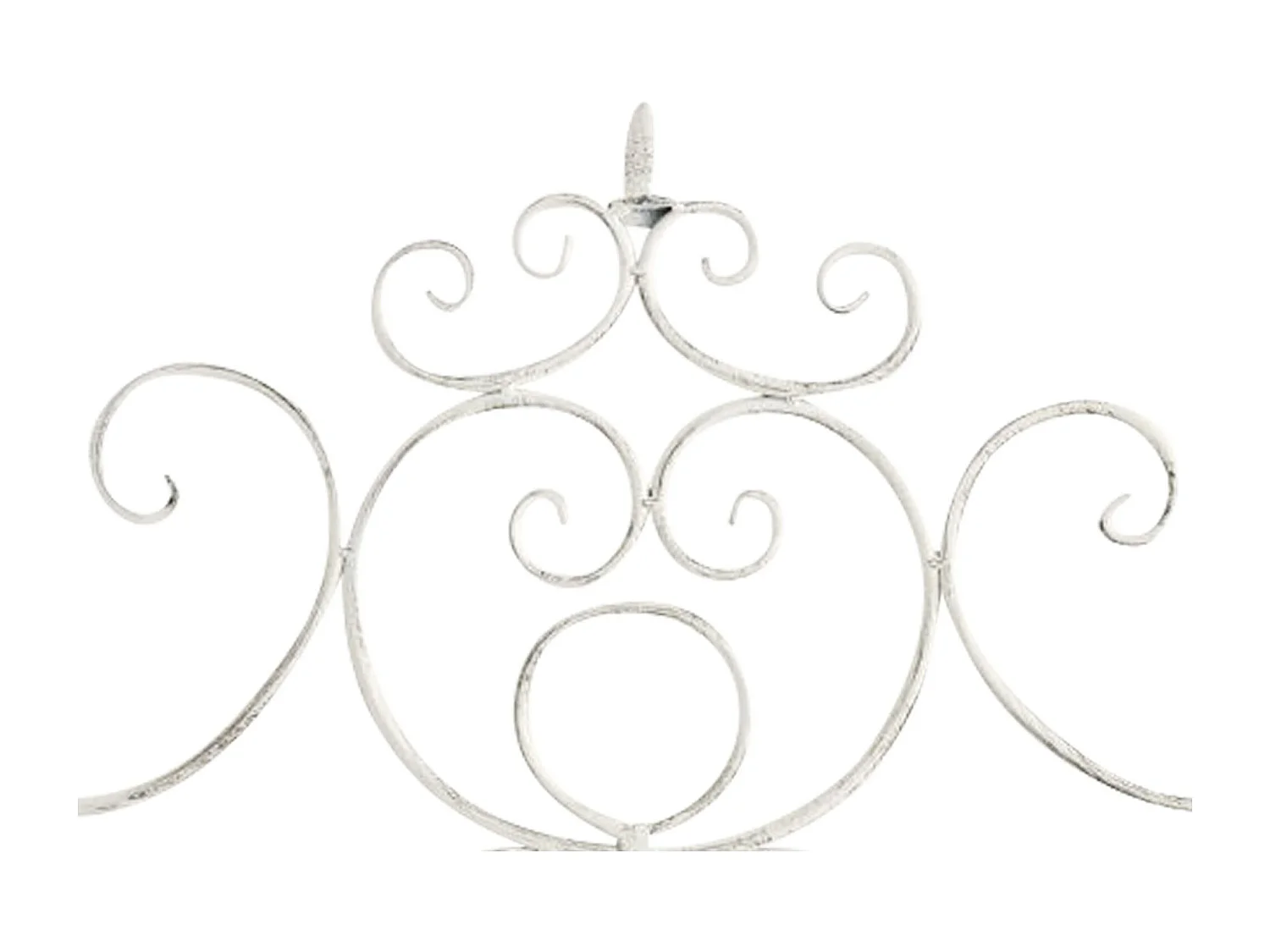 Treillis - Métal - Blanc antique - Paula