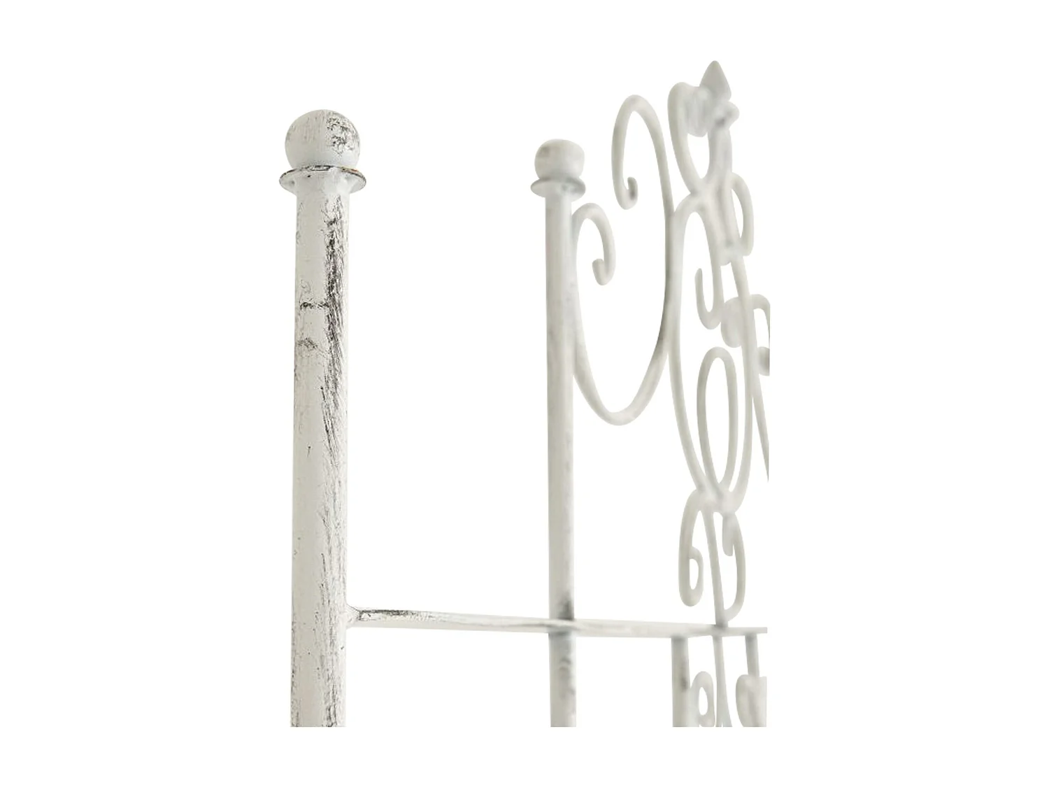 Treillis - Métal - Blanc antique - Paula