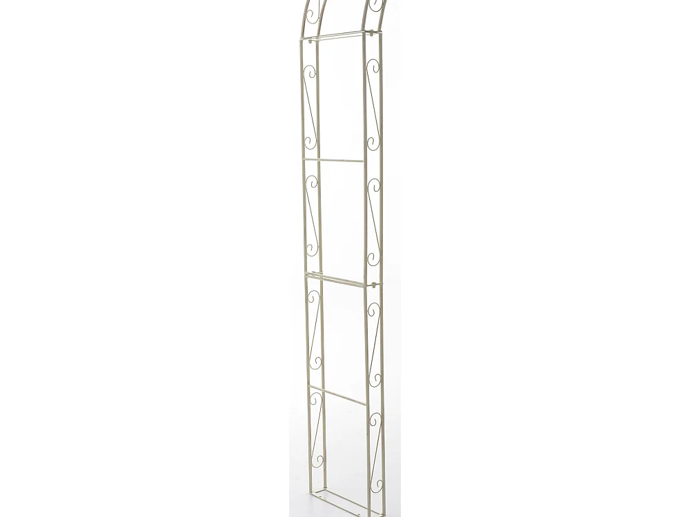 Arche à rosiers - Métal & Métal - Crème antique - Lenz