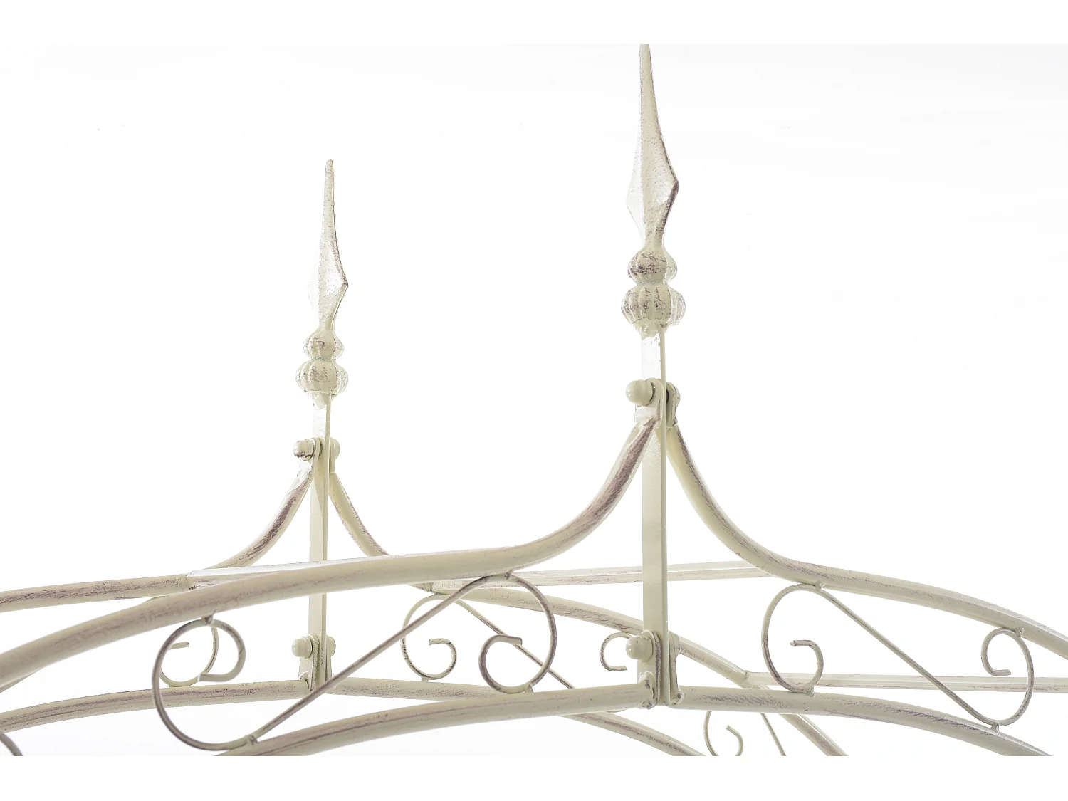 Arche à rosiers - Métal & Métal - Crème antique - Lenz