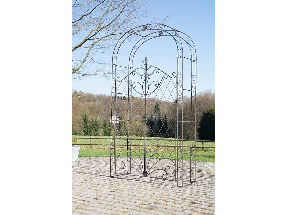 Arche à rosiers - Métal & Métal - Bronze - Melissa