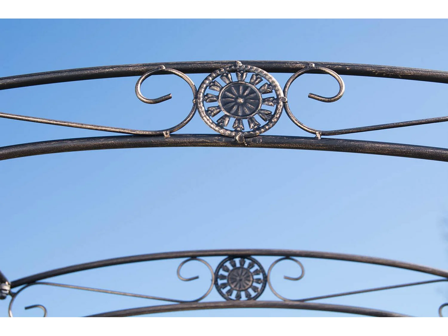 Arche à rosiers - Métal & Métal - Bronze - Melissa