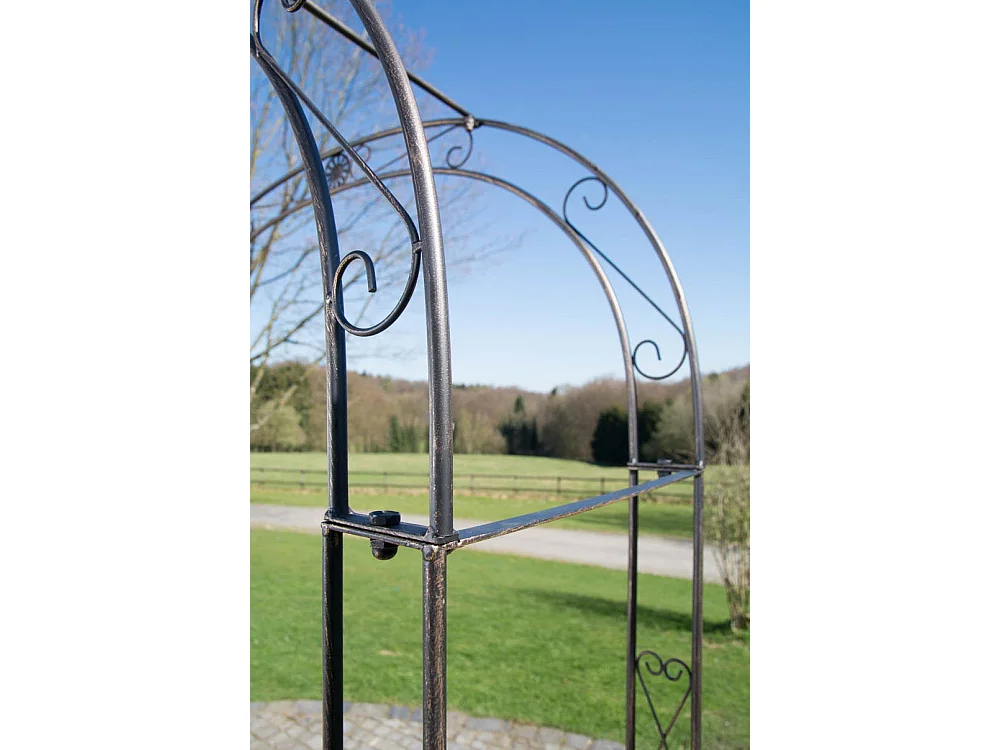 Arche à rosiers - Métal & Métal - Bronze - Melissa