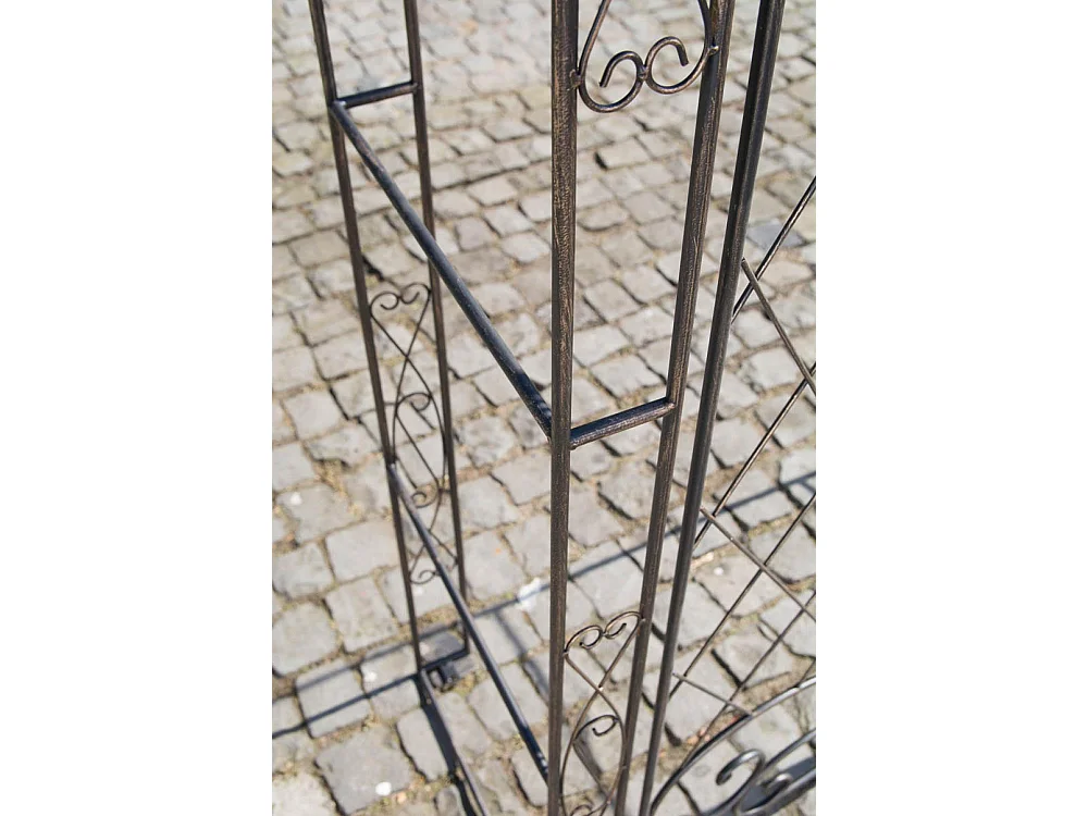 Arche à rosiers - Métal & Métal - Bronze - Melissa