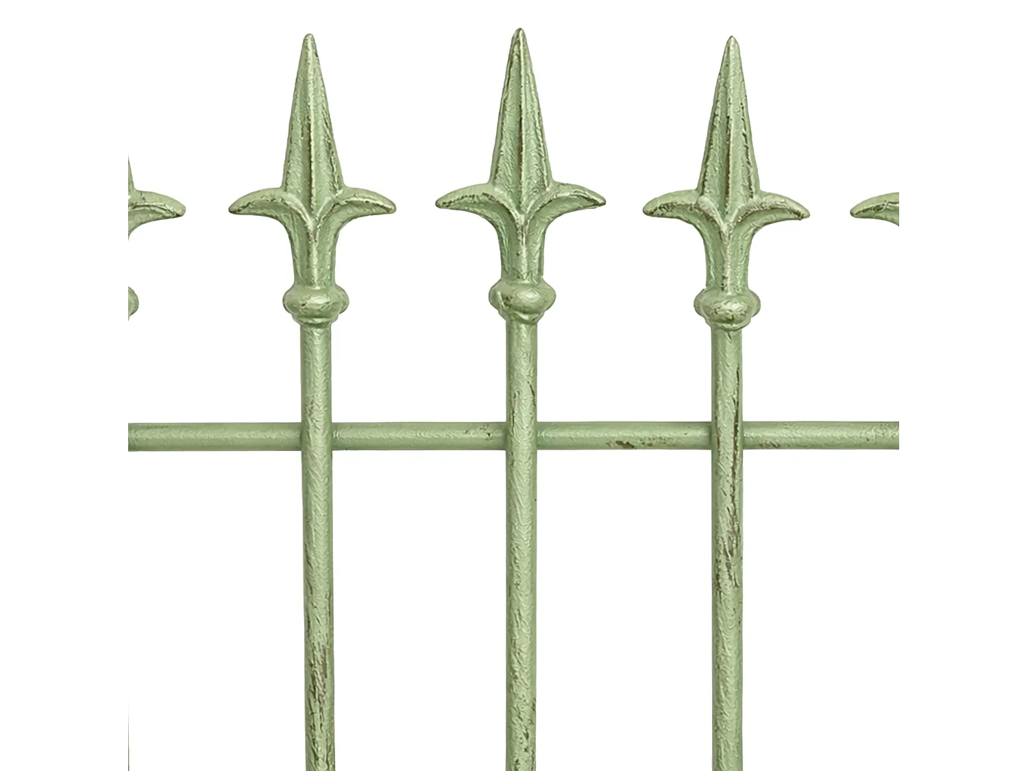 Lot de 2  Treillis - Métal - Vert antique - Elisa
