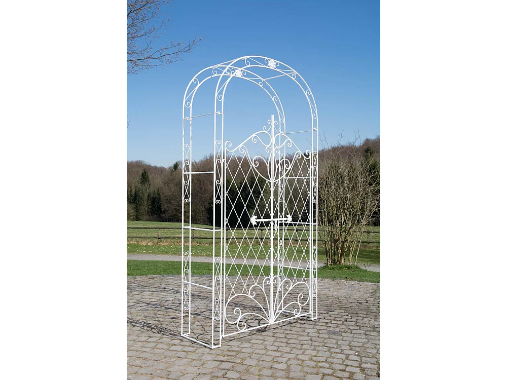 Arco de rosa - Metal & Metal - Blanco antiguo - Melissa