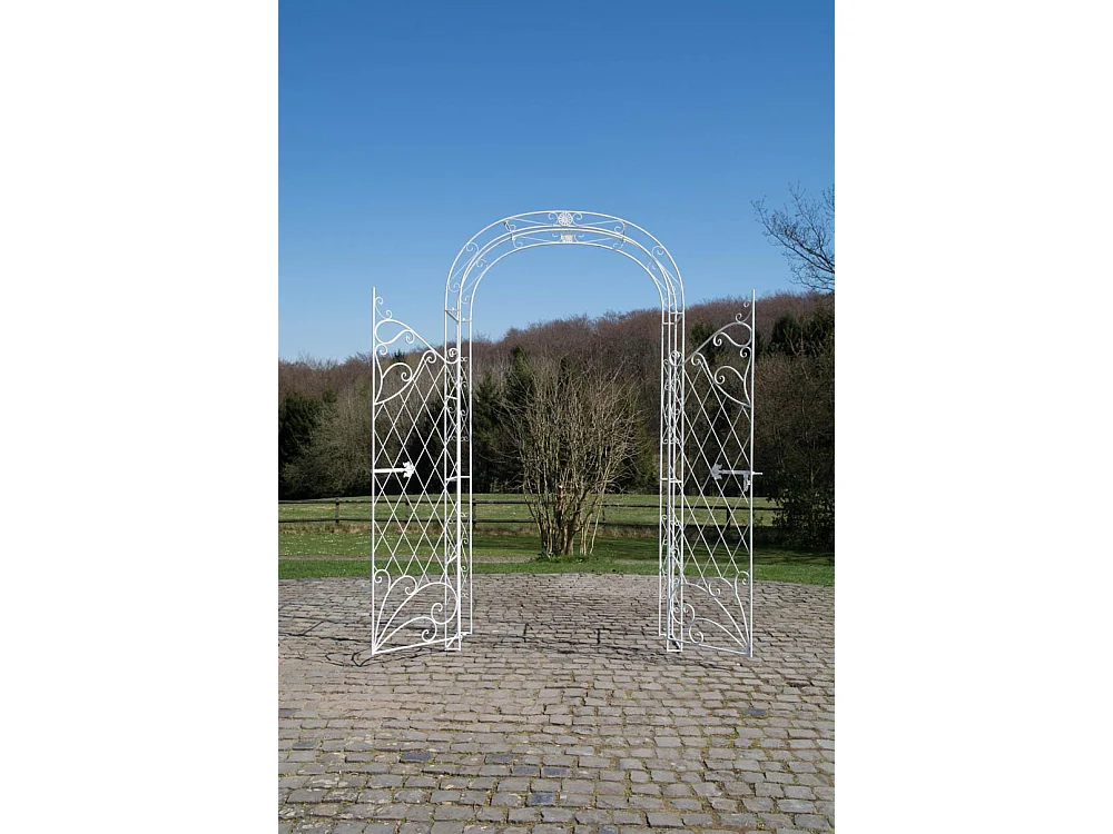 Arco de rosa - Metal & Metal - Blanco antiguo - Melissa