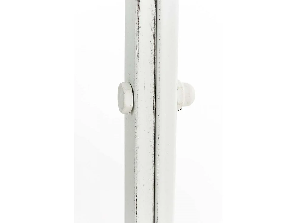 Arche à rosiers - Métal & Noyer - Blanc antique - Rosie