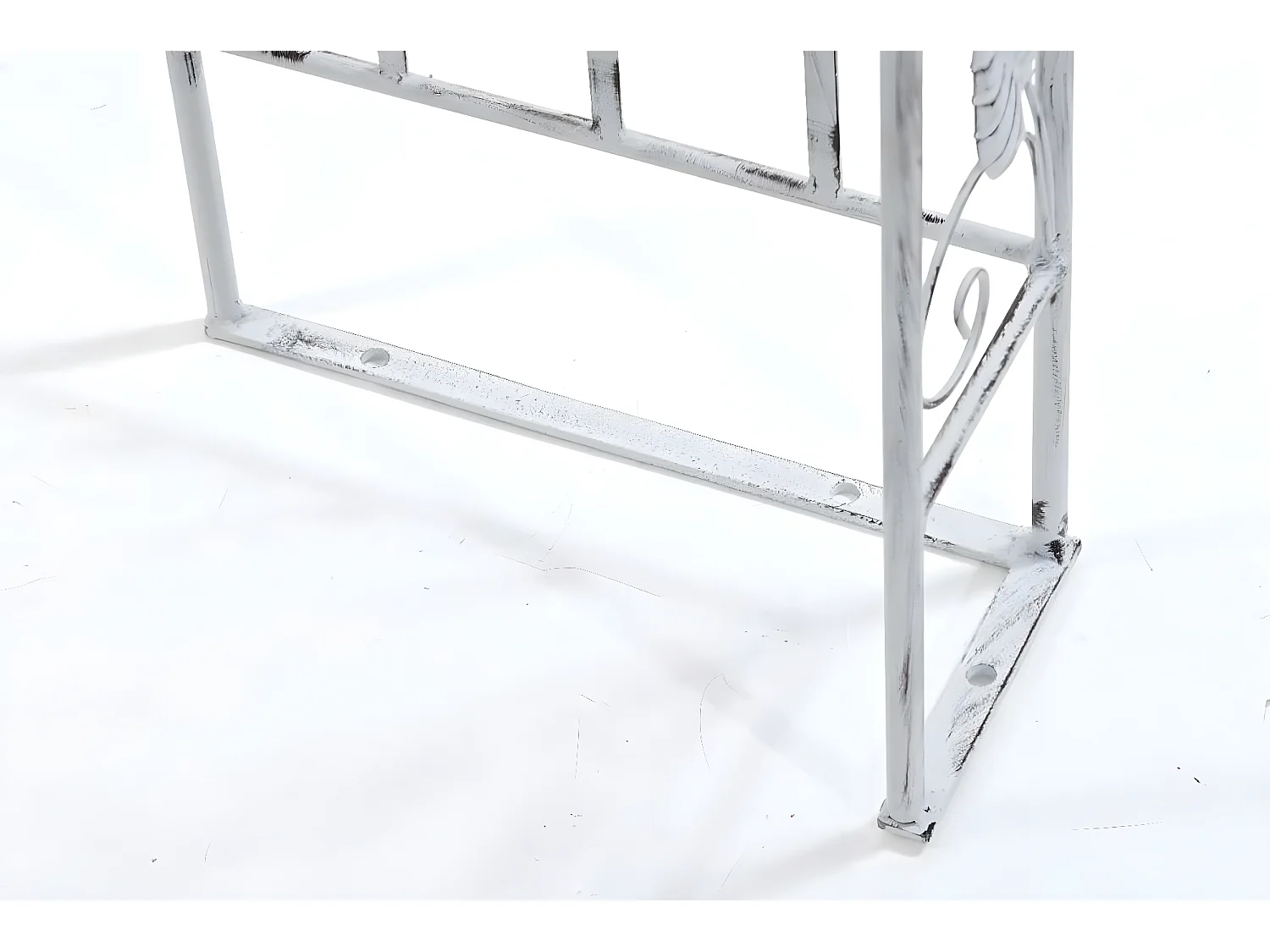 Arche à rosiers - Métal & Métal - Blanc antique - Emma