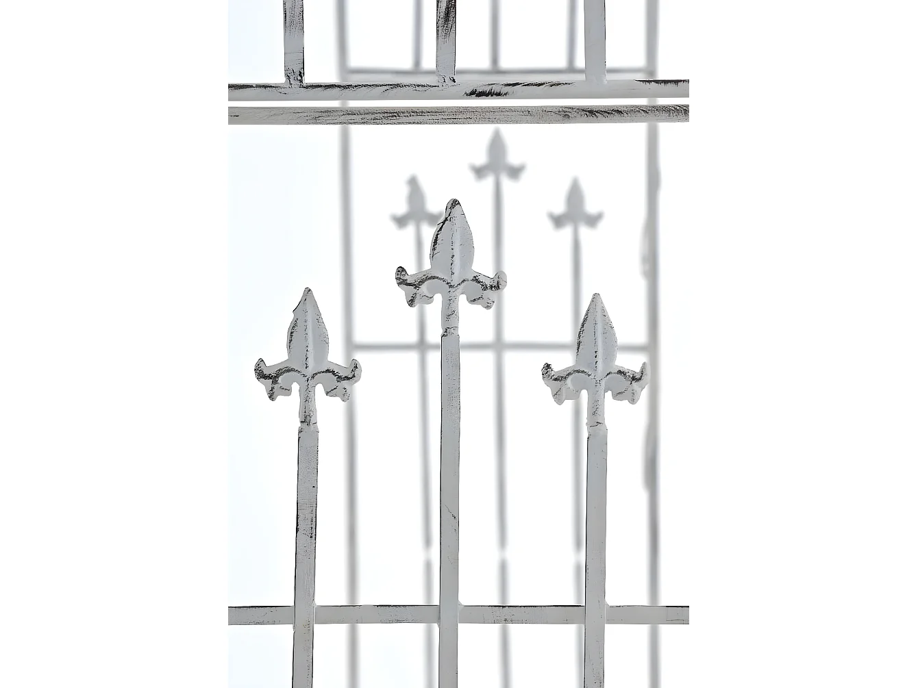 Arche à rosiers - Métal & Métal - Blanc antique - Emma