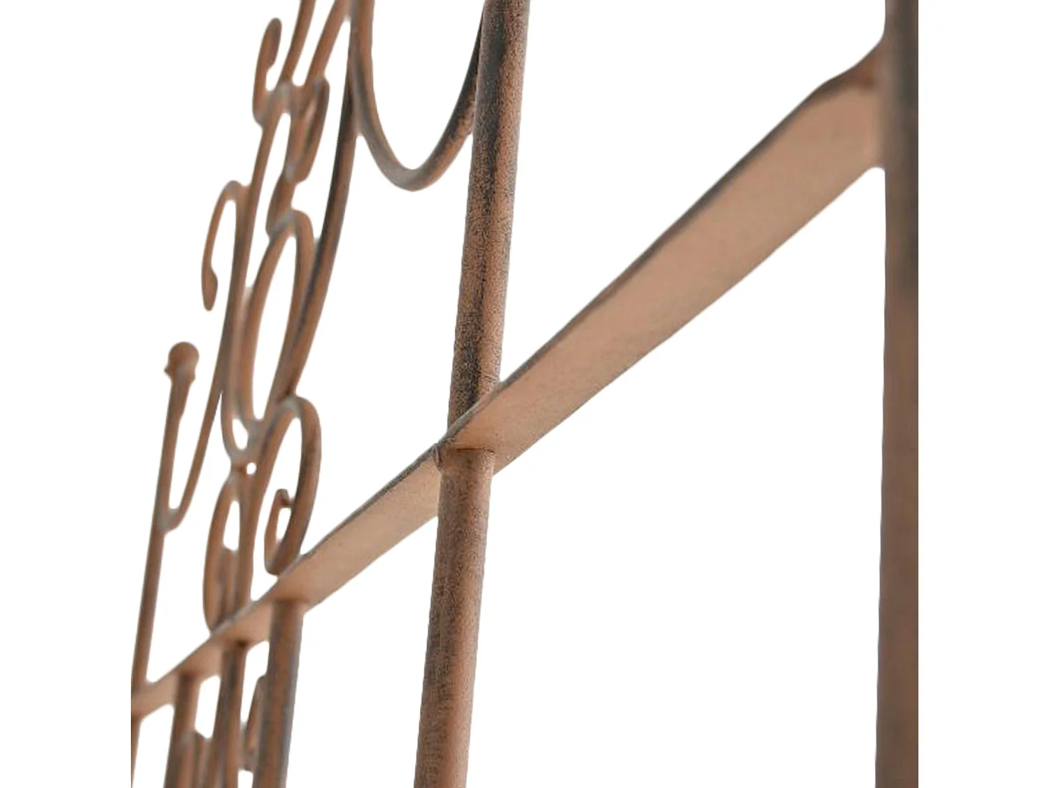 Treillis - Métal - Marron antique - Paula