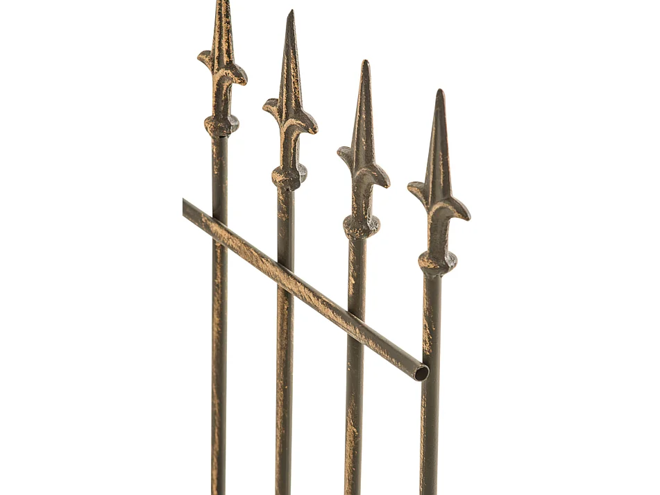 2er Set Rankgitter - Metall - bronze - Elisa