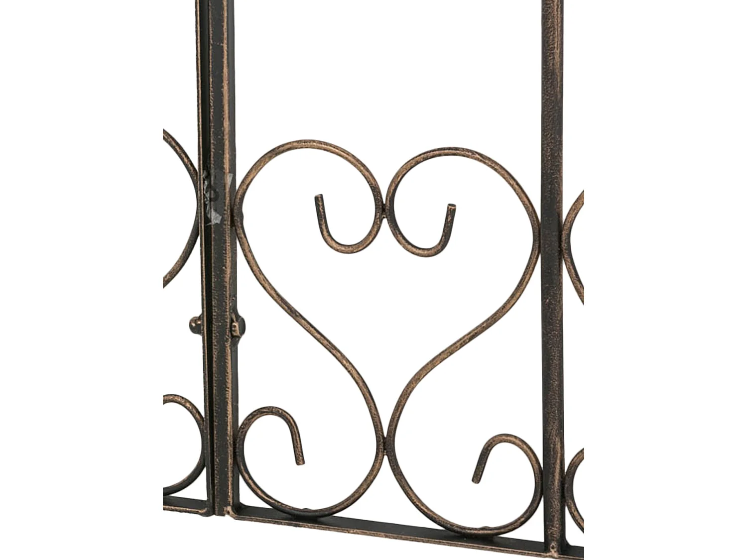 Rankgitter - Metall - bronze - Flieder