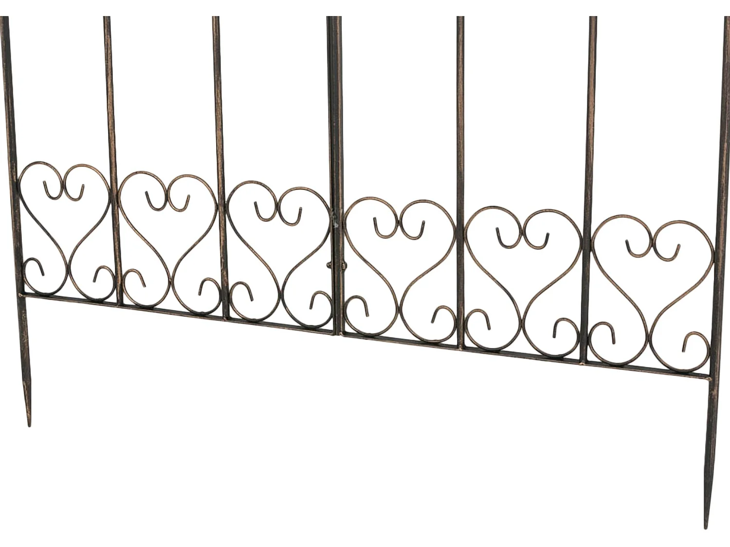 Rankgitter - Metall - bronze - Flieder