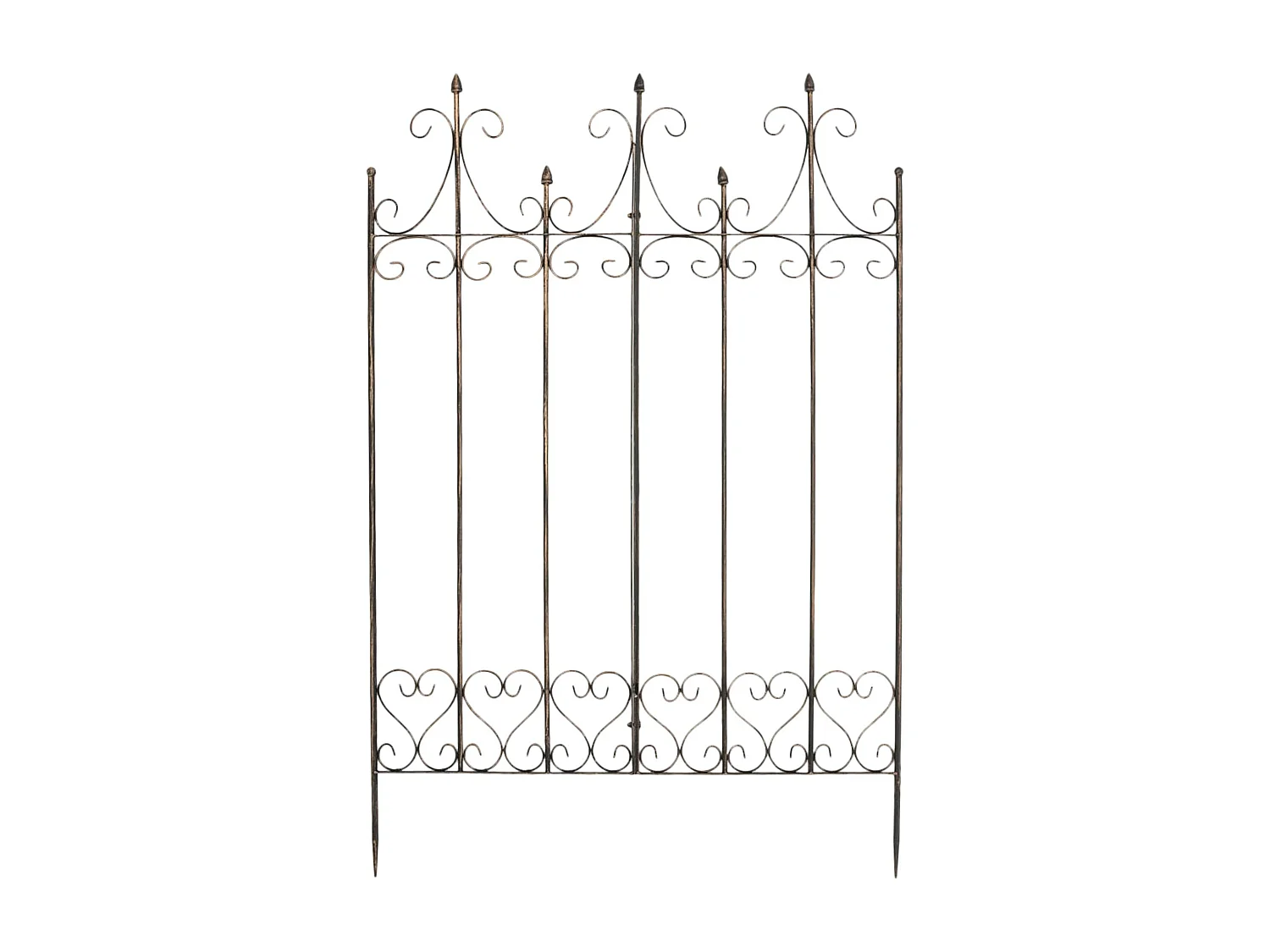 Rankgitter - Metall - bronze - Flieder