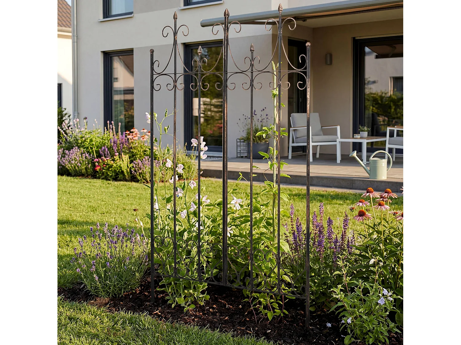 Treillis - Métal - Bronze - Flieder