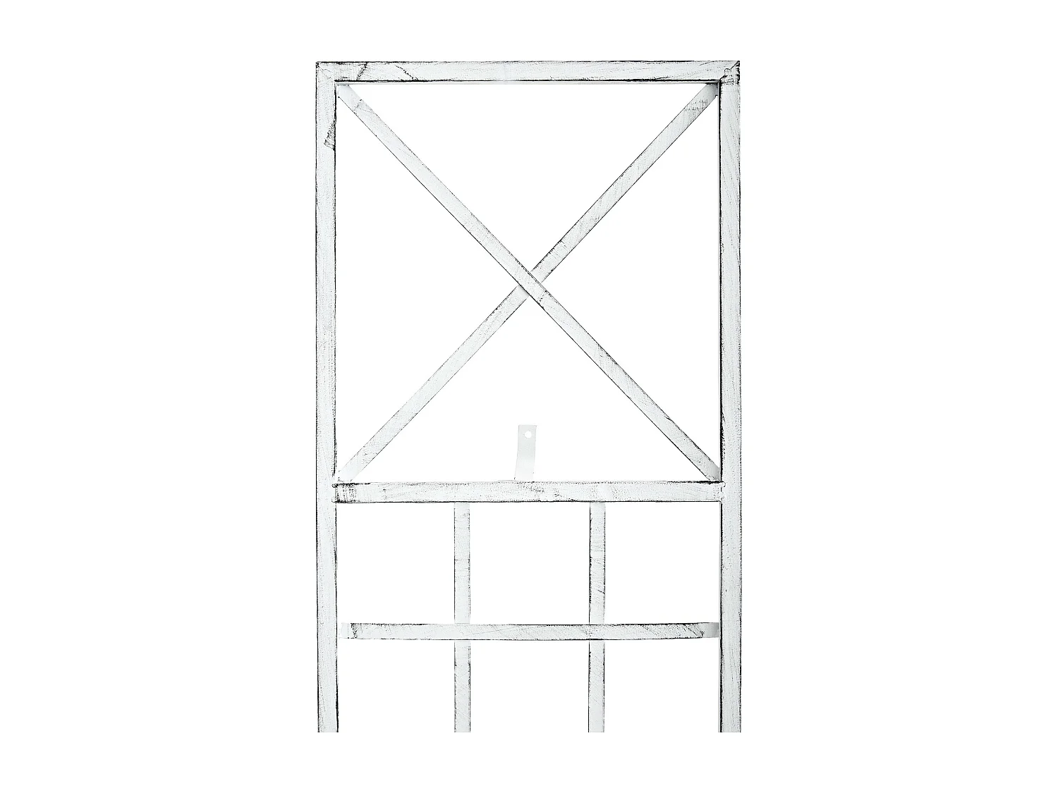 Trellis - Metaal - antiek/wit - Trigo