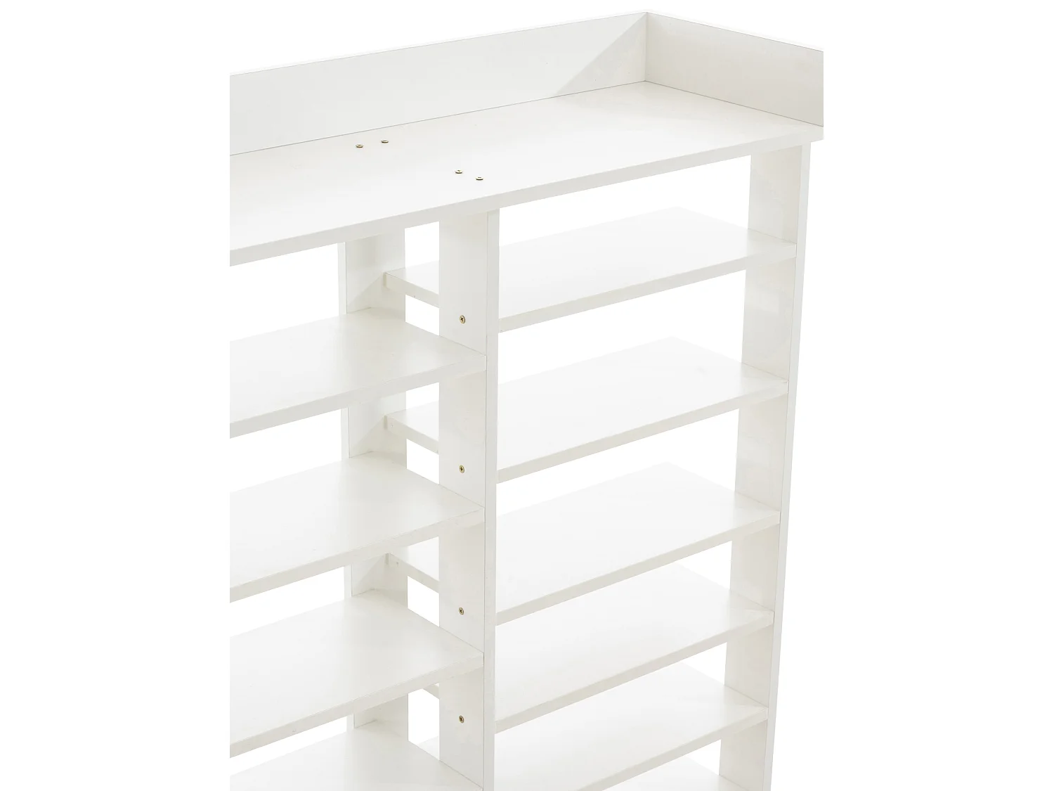 Étagère à chaussures - Bois - Blanc - Kristina