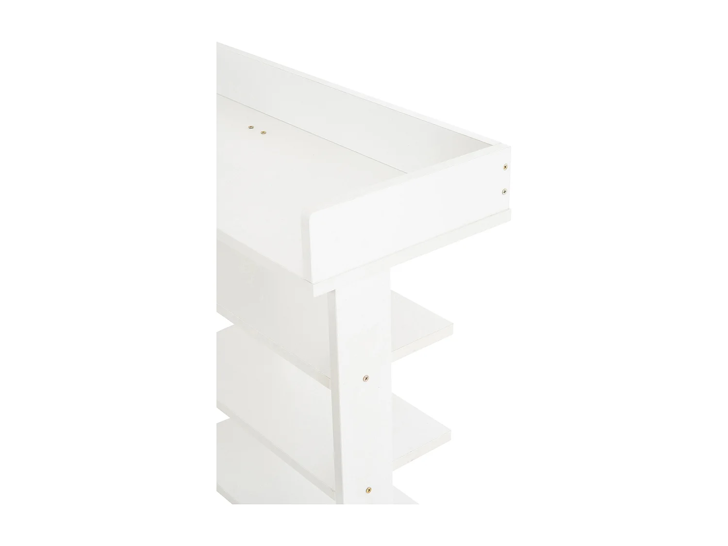 Étagère à chaussures - Bois - Blanc - Kristina